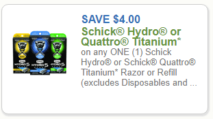 Target: Schick Hydro Razors Only $3.49!