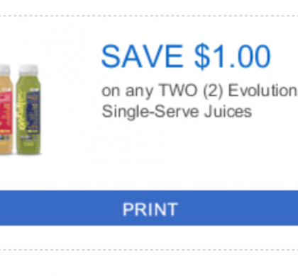 #TryEvolutionFresh juices with this new RARE Evolution Fresh coupon!!