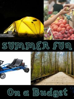 Summer Holidays on a Budget