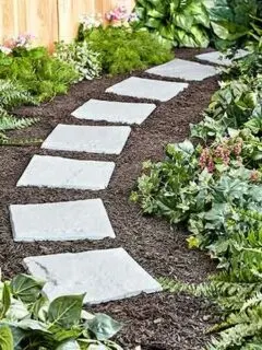 garden stepping stones