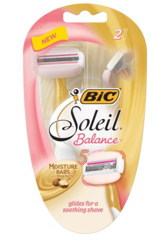 Walmart: Bic Soleil Balance Razors Only $1.97!