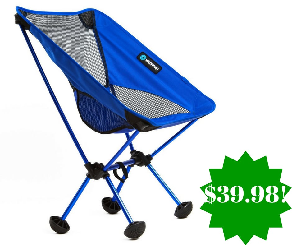 Amazon: Terralite Portable Camp Chair Only $39.98 (Reg. $70, Today Only) 