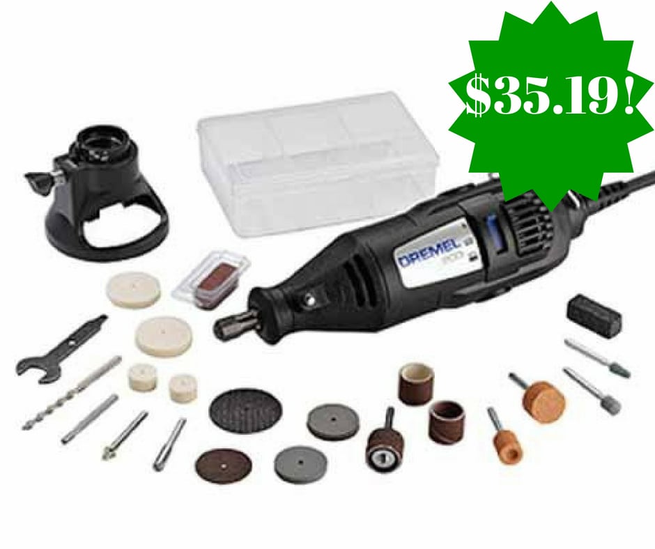 Amazon: Dremel 200-1/21 Two-Speed Rotary Tool Kit Only $35.19 (Reg. $55, Today Only)