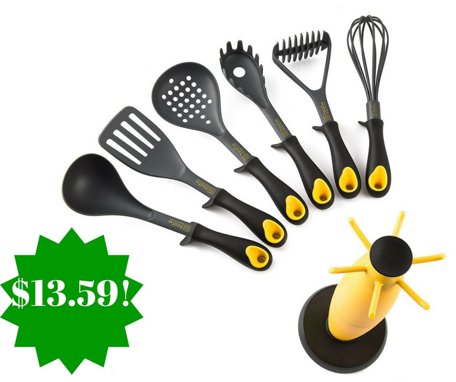  Amazon: Zestkit 7 Piece Kitchen Utensils Set Only $13.59 (Reg. $40) 