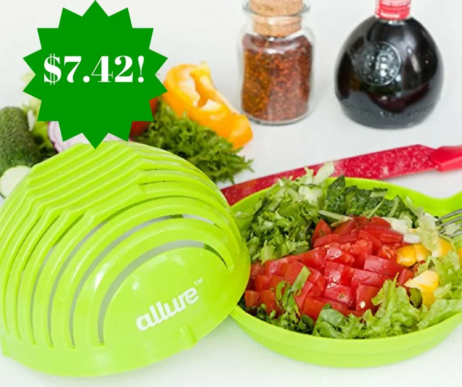 Amazon: Salad Cutter Bowl Only $7.42 (Reg. $40) Amazon: Salad Cutter Bowl Only $7.42 (Reg. $40)