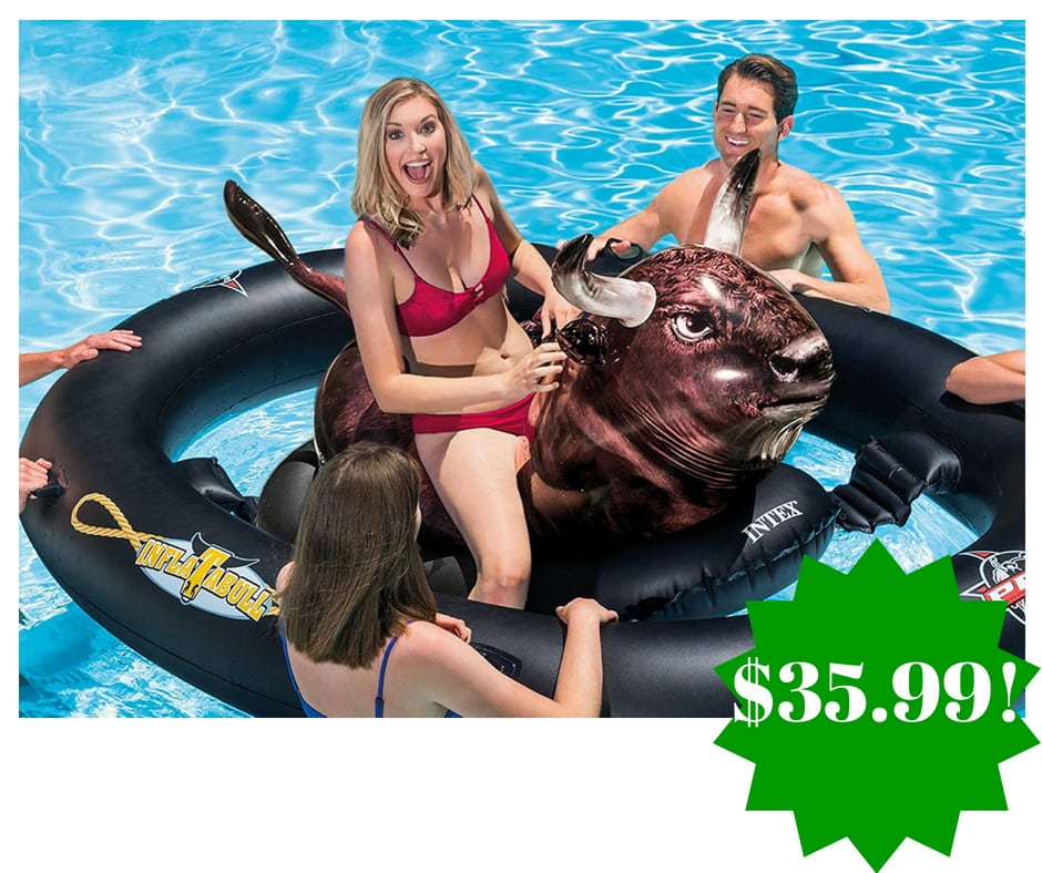 Amazon: Intex Inflatabull Inflatable Ride-on Only $35.99 Shipped (Reg. $60)