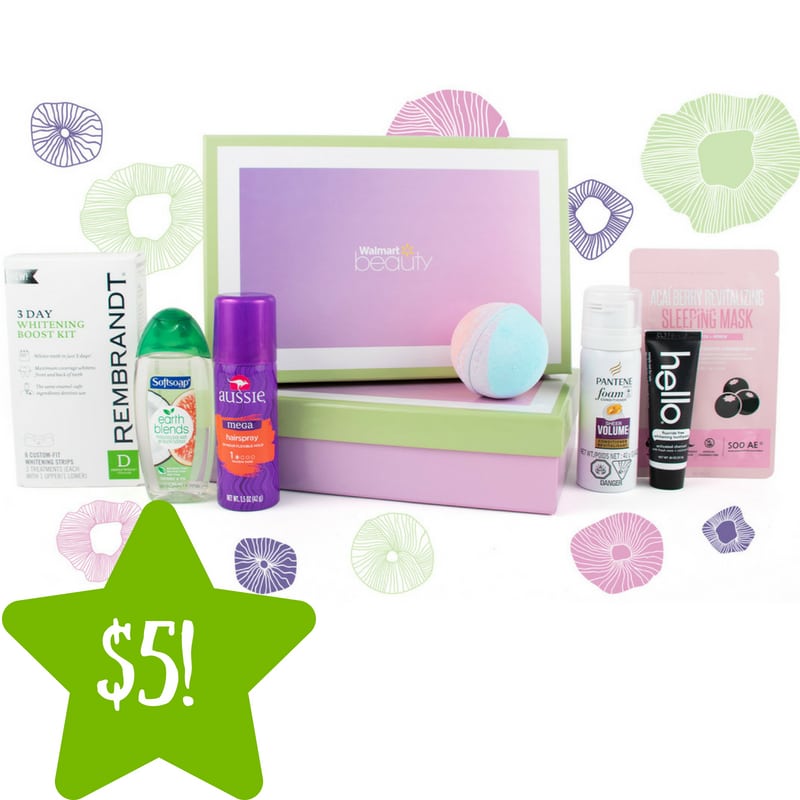 Walmart: Beauty Box Only $5.00 Shipped 