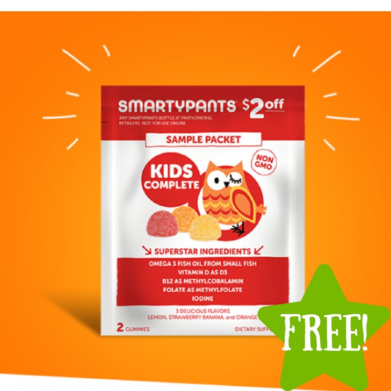 FREE SmartyPants Kids Complete Multivitamins at Walmart 