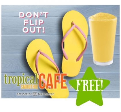 FREE Smoothie at Tropical Smoothie Cafe (Today Only)