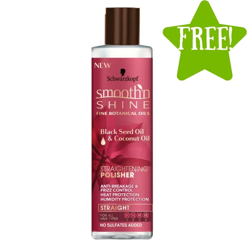 FREE Schwarzkopf Smooth'n Shine Straightening Polisher FREE Schwarzkopf Smooth'n Shine Straightening Polisher
