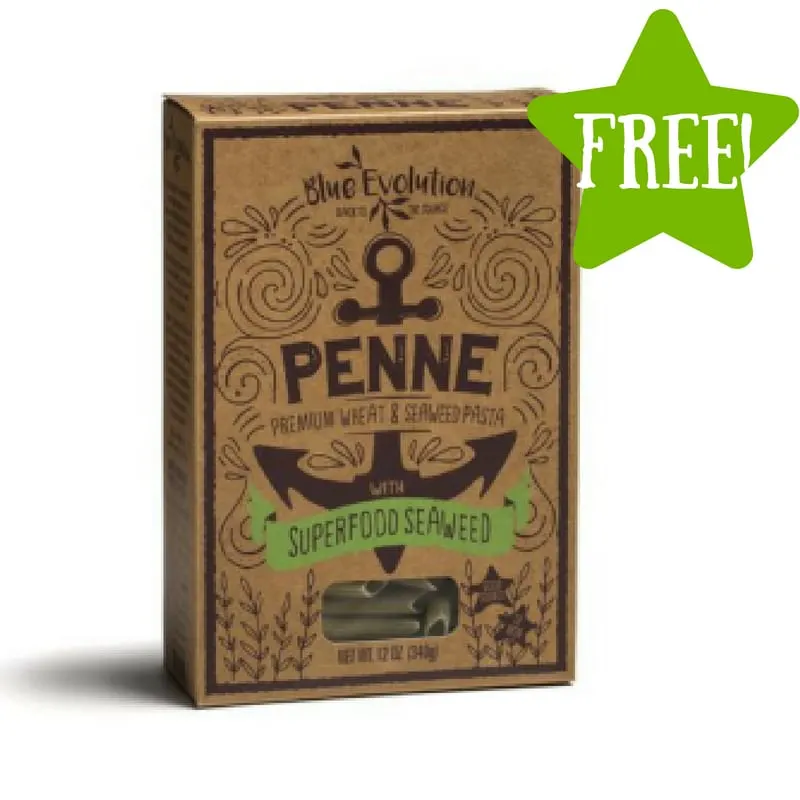 FREE Box of Blue Evolution Seaweed Infused Pasta FREE Box of Blue Evolution Seaweed Infused Pasta
