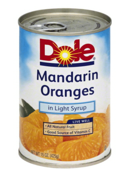 Wegmans: Dole Canned Fruit Only $1.04!