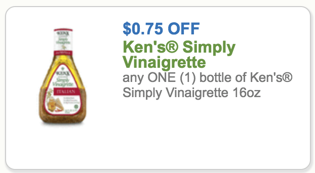 Kens Salad Dressing as low as .49 with deals at Price Chopper, Wegmans