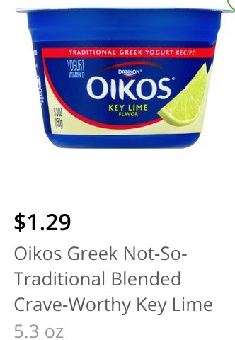 Tops Oikos yogurt coupon