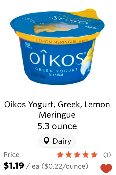 Wegmans Oikos yogurt coupon deal