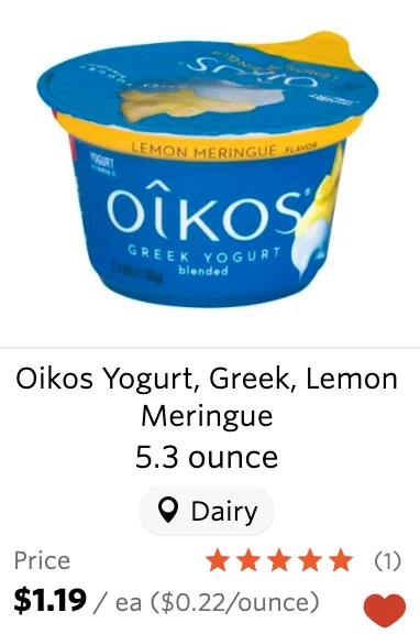 Wegmans Oikos yogurt coupon deal