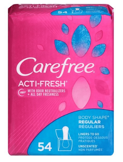 Tops: Carefree Liners Only $1.99!