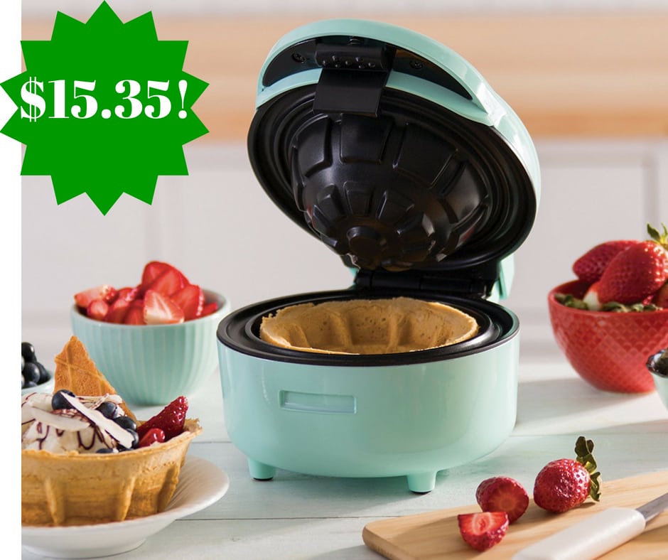 Amazon: DASH Waffle Bowl Maker Only $15.35 (Reg. $30) 