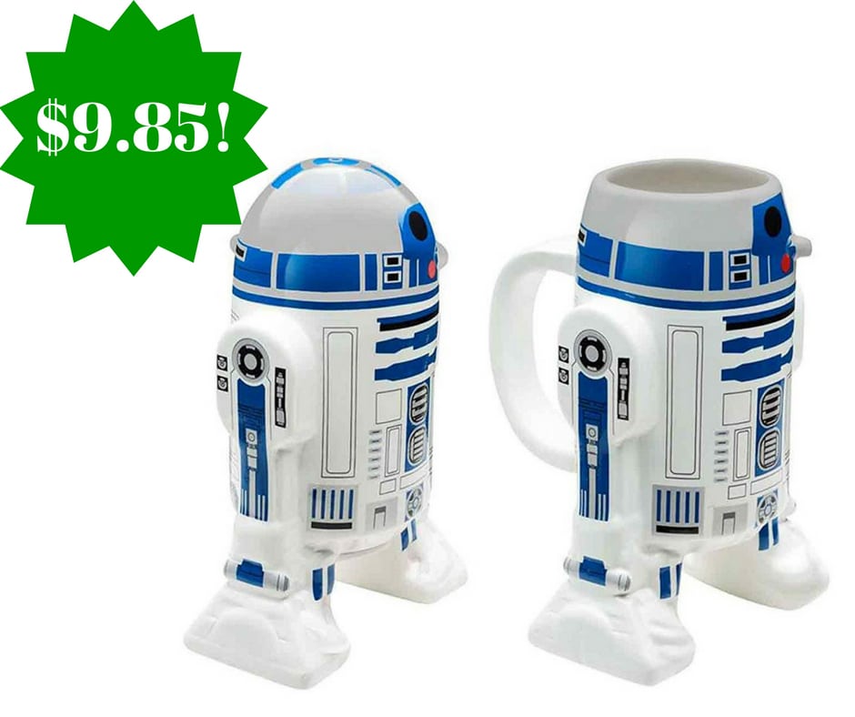 Amazon: Star Wars Sculpted R2D2 Ceramic Coffee Cup Only $9.85 (Reg. $13) 