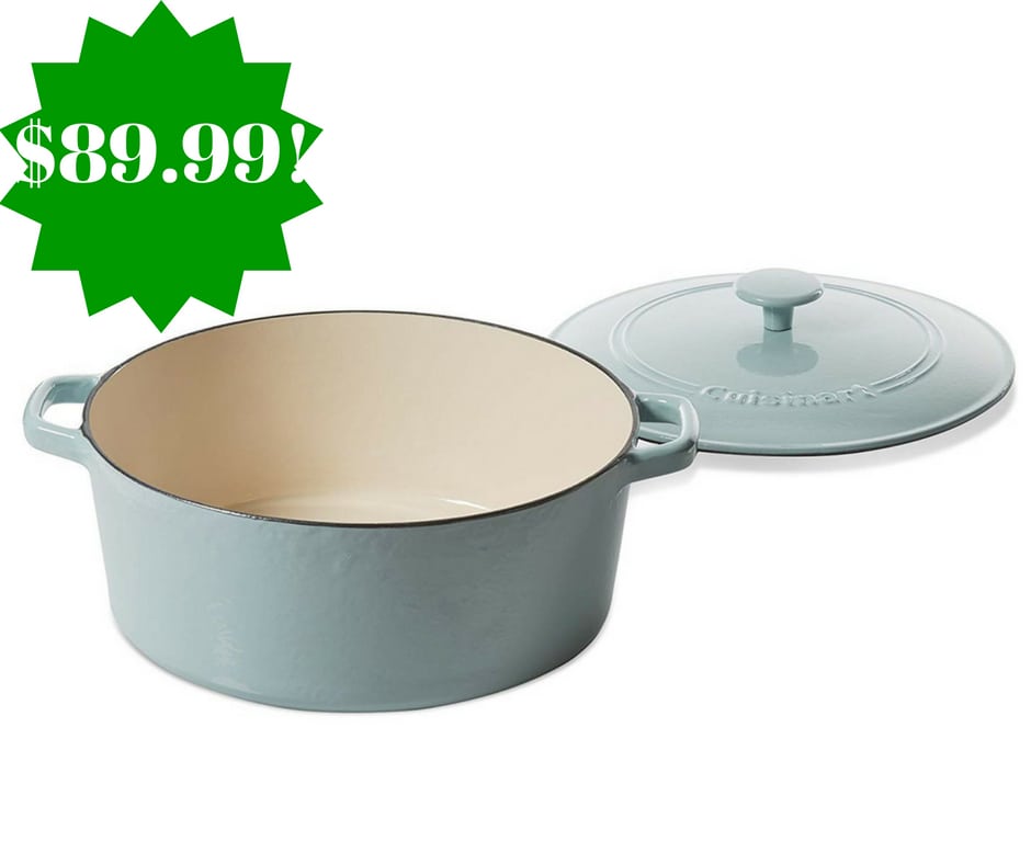 Amazon: Cuisinart 7 Quart Casserole Cast Iron Only $89.99 (Reg. $250) 