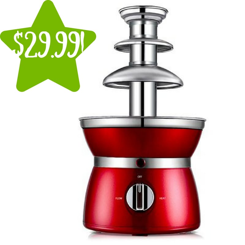 Walmart: Gymax 3 Tiers Chocolate Fondue Fountain Only $29.99 (Reg. $60) 