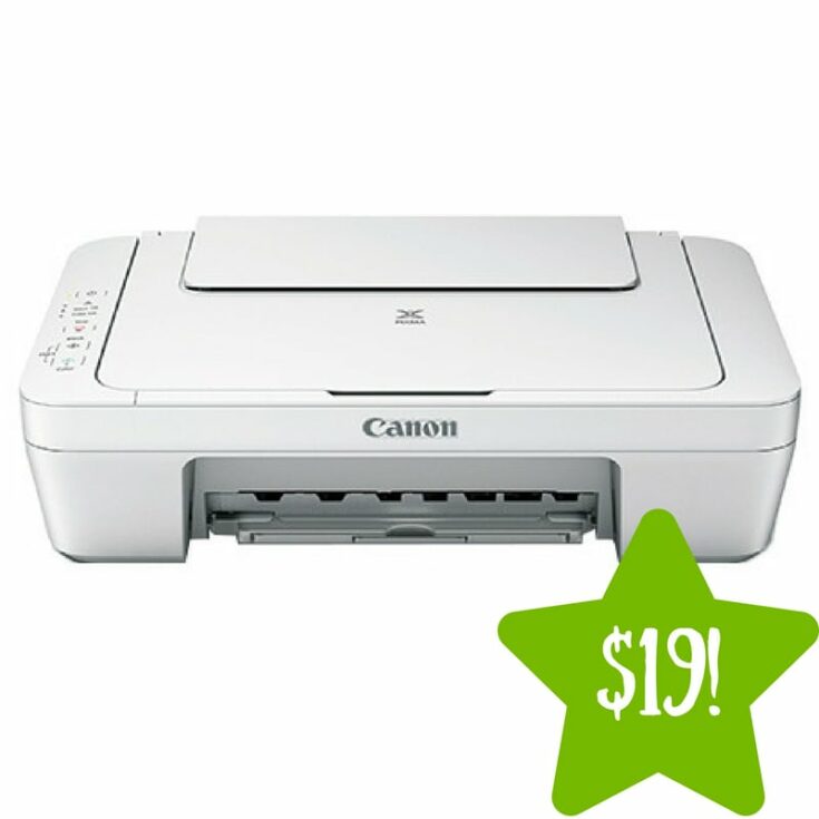 Walmart Canon Pixma AllinOne Inkjet Printer Only 19 (Reg. 35)