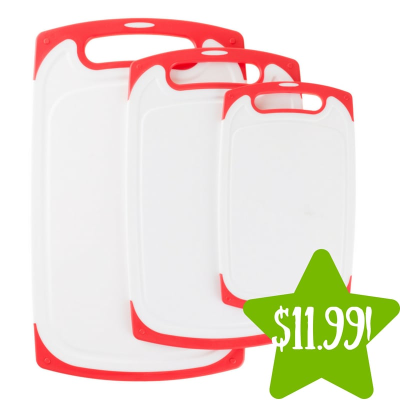 Walmart: 3 Piece Cutting Board Set Only $11.99 (Reg. $22) 