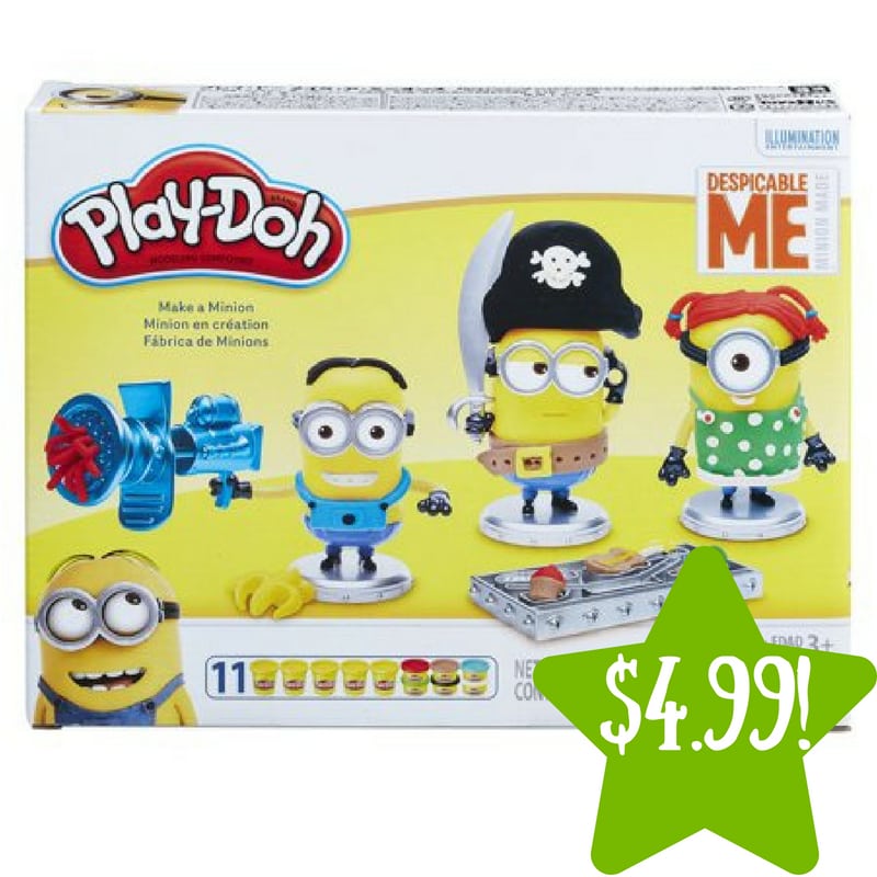 Walmart: Play-Doh Despicable Me Make A Minion Set Only $4.99 (Reg. $15) 