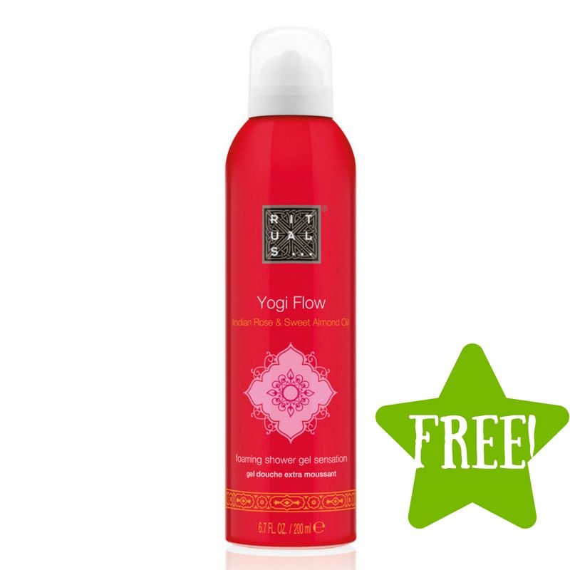 FREE Sample of Rituals Cosmetics Foaming Shower Gel