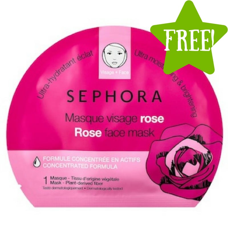 FREE Face Masks at Sephora (This Weekend)