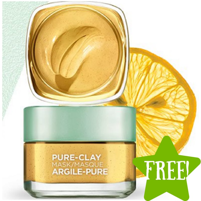 FREE Sample of L'Oreal Pure-Clay Yuzu Mask