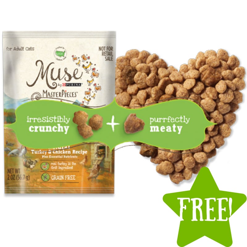 FREE Sample of Muse MasterPieces Cat Food 