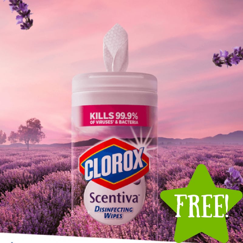 FREE Clorox Scentiva Disinfecting Wipes at Sam's Club