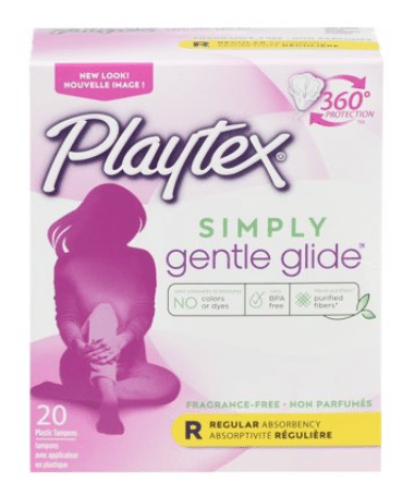 Walmart: Playtex Gentle Glide Tampons Only $1.47!