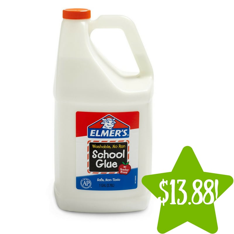 Walmart: Gallon of Elmer’s Washable School Glue Only $13.88 