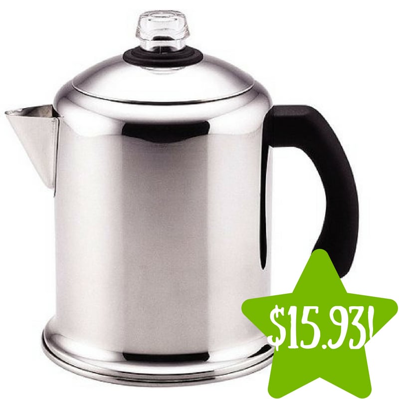 Walmart: Farberware Yosemite 8 Cup Percolator Only $15.93 (Reg. $50) 