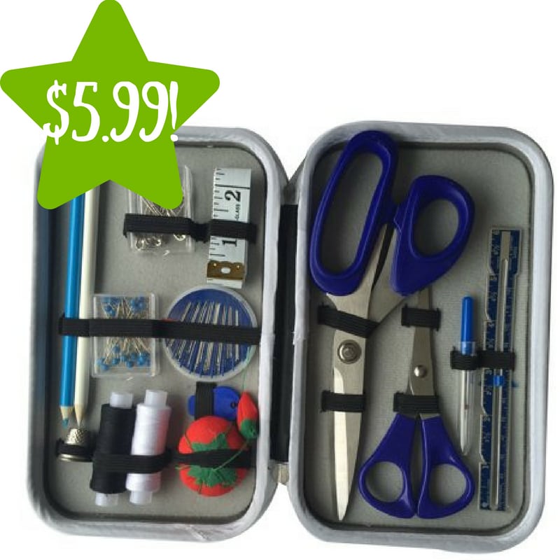 Walmart: 25-Piece Travel Size Sewing Kit Only $5.99 (Reg. $10) 