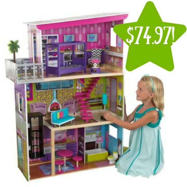kidkraft super model dollhouse with furniture