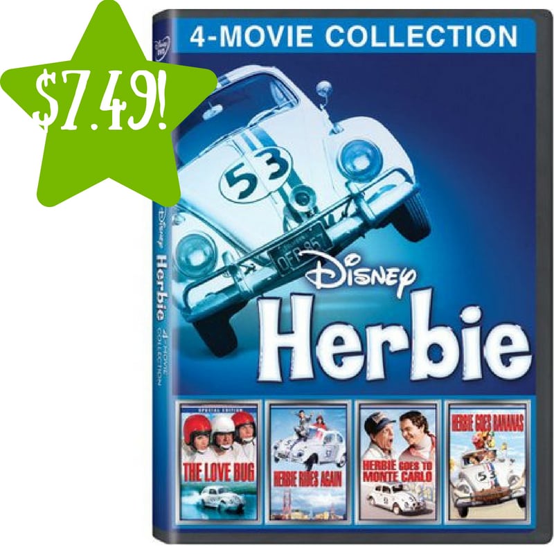 Walmart: Herbie: 4-Movie Collection (DVD) Only $7.49 (Reg. $15)