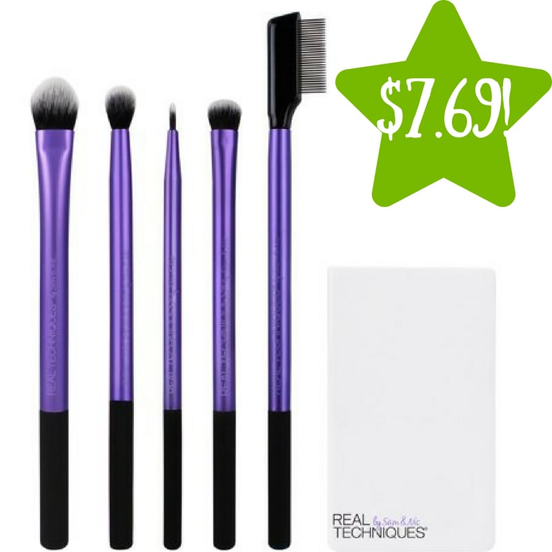 Walmart: Real Techniques Enhanced Eye Makeup Brush Set Only $7.69 (Re.g $11) 