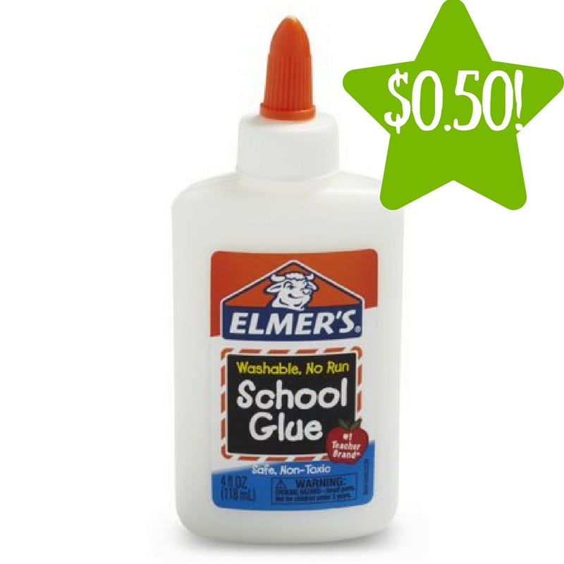 Walmart: Elmer's Liquid School Glue Only $0.50 (Reg. $1.48) 