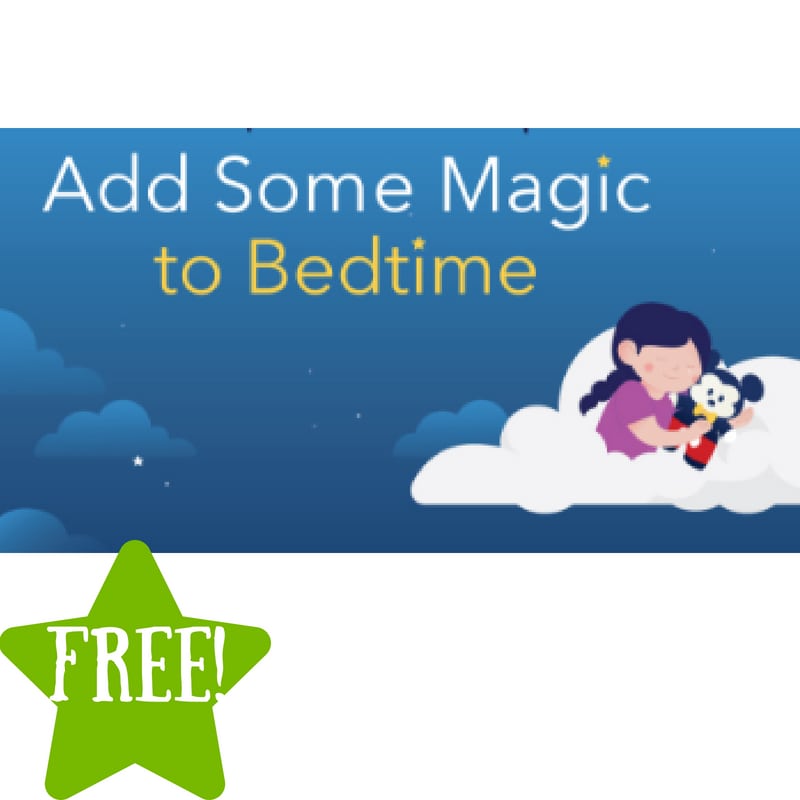 FREE Bedtime Message From a Disney Character