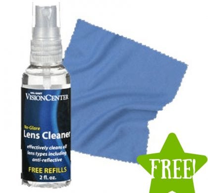 FREE Lens Cloth & Cleaner at Walmart Vision Centers