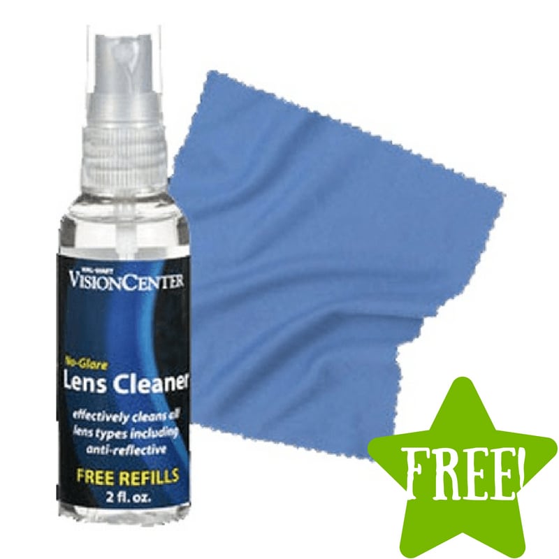 FREE Lens Cloth & Cleaner at Walmart Vision Centers