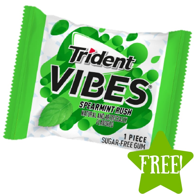 FREE Sample Pack of Trident Vibes Gum