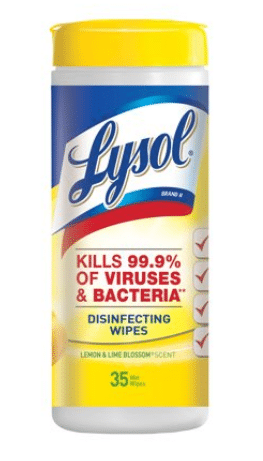 Walmart: Lysol Wipes Only $1.23!