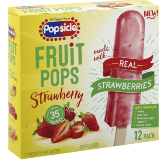 Wegmans: Popsicle Fruit Pops Only $2.25!