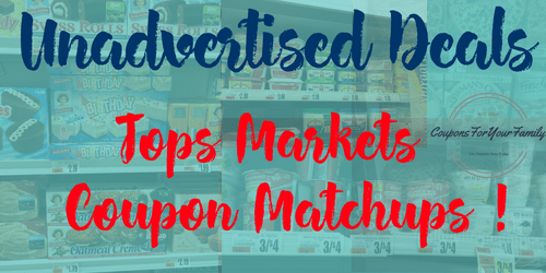 More than 75 Tops Unadvertised Deals not found in the weekly ad! (Updated 8/13)