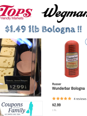 NEW Ragu Coupon makes for FREE Sauce at Tops 3/3 &amp; $.49 at Wegmans!