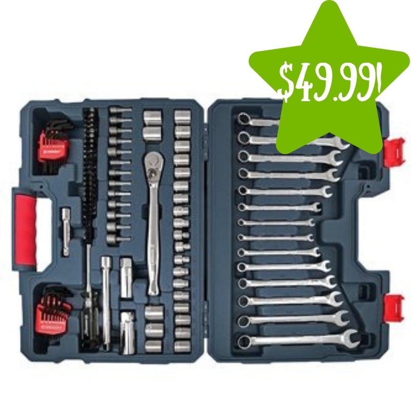 Walmart: Crescent 128-Piece Mechanics Tool Set Only $49.99 (Reg. $105) 